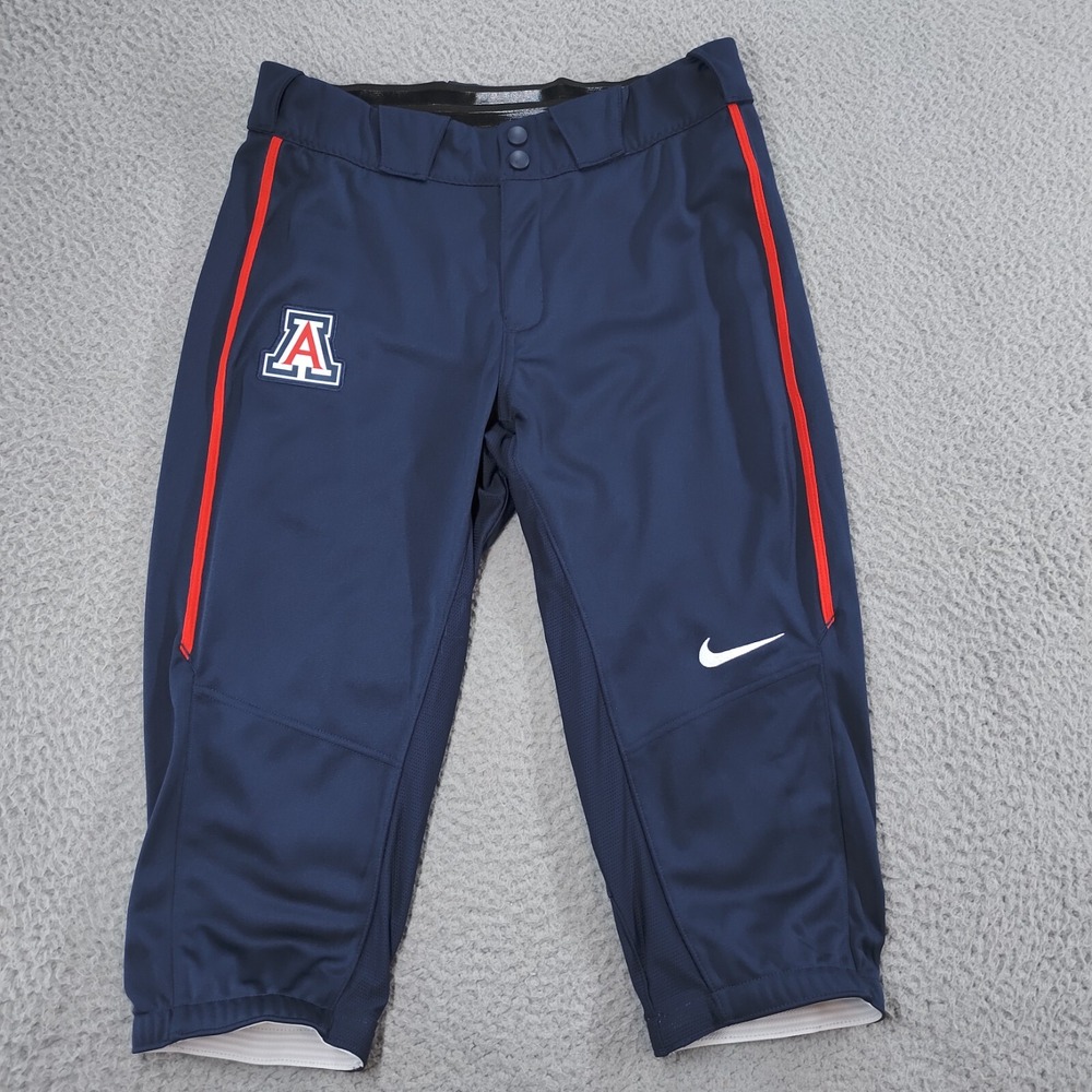 Arizona Wildcats Nike Softball Pant Women Medium Custom Vapor Pro 3/4 881247 NEW